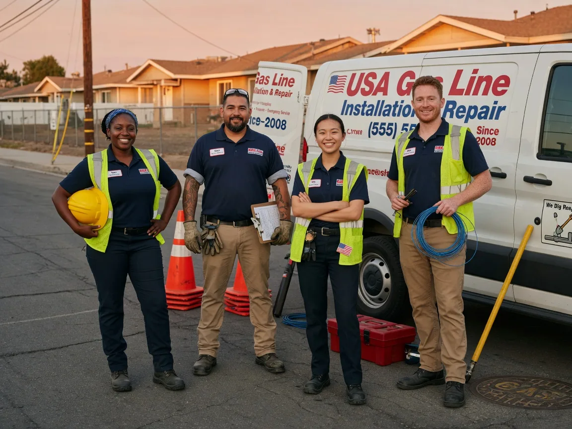 Gas Line Installation company in Forksville, PA